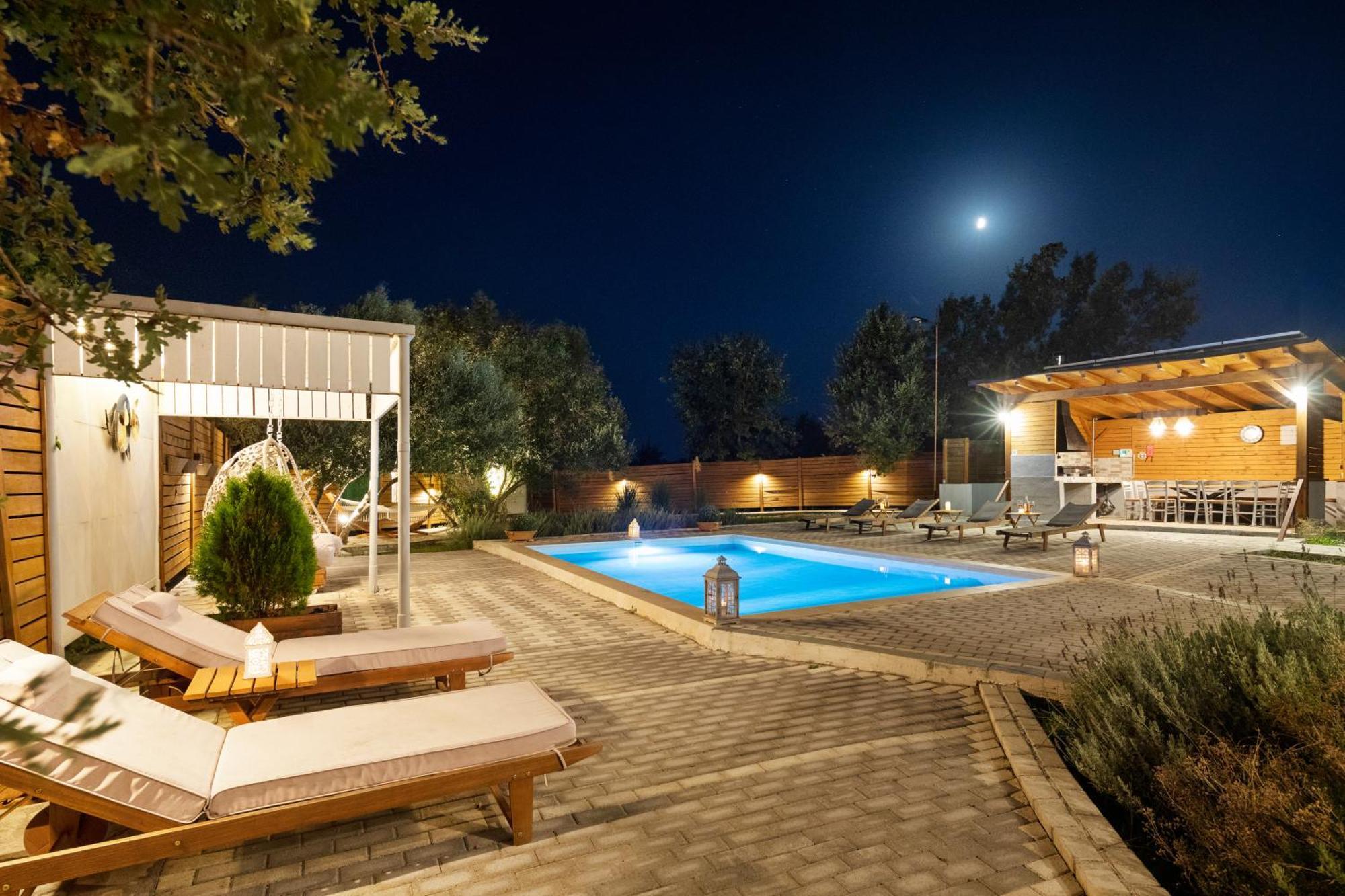 Villa Serenity - Off Grid Villa Poulades Exterior photo